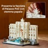 LEGO Architecture 21062 Fontana di Trevi - Kit Modellismo di Monumenti Barocchi con Facciata di Palazzo Poli e Sculture - Fai d