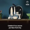 LEGO Architecture 21066 New York City – La Grande Mela - Kit Modellismo per Adulti - Decorazione con Monumenti Simbolici tra cu