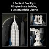 LEGO Architecture 21066 New York City – La Grande Mela - Kit Modellismo per Adulti - Decorazione con Monumenti Simbolici tra cu
