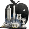LEGO Architecture 21066 New York City – La Grande Mela - Kit Modellismo per Adulti - Decorazione con Monumenti Simbolici tra cu