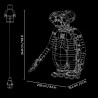 LEGO Ideas 21370 E.T. the Extra-Terrestrial - Kit di Modellismo per Adulti con Personaggio Alieno, Fiori Finti in Vaso e Matton