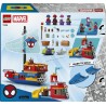 LEGO ǀ Marvel 11208 Nave Pirata del Team Spidey - Set dei Supereroi con Nave Giocattolo, 2 Barche e 4 Minifigure