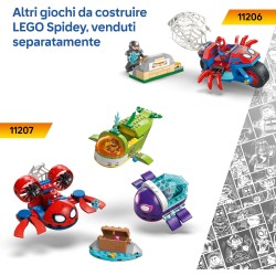 LEGO ǀ Marvel 11208 Nave Pirata del Team Spidey - Set dei Supereroi con Nave Giocattolo, 2 Barche e 4 Minifigure