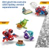 LEGO ǀ Marvel 11208 Nave Pirata del Team Spidey - Set dei Supereroi con Nave Giocattolo, 2 Barche e 4 Minifigure