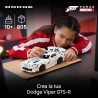 LEGO Technic 42234 Auto Sportiva Dodge Viper GTS-R - Modello di Macchina Giocattolo con Motore V10, Sterzo e Differenziale - Re