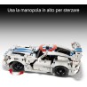 LEGO Technic 42234 Auto Sportiva Dodge Viper GTS-R - Modello di Macchina Giocattolo con Motore V10, Sterzo e Differenziale - Re