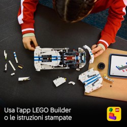 LEGO Technic 42234 Auto Sportiva Dodge Viper GTS-R - Modello di Macchina Giocattolo con Motore V10, Sterzo e Differenziale - Re