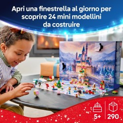 LEGO | 43298 Disney Princess Calendario dell Avvento 2026 - Giochi per Bambine e Bambini 5+ per Countdown di Natale - 24 Sorpre
