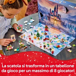 LEGO | 43298 Disney Princess Calendario dell Avvento 2026 - Giochi per Bambine e Bambini 5+ per Countdown di Natale - 24 Sorpre