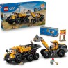 LEGO City 60494 Camion Ribaltabile e Pala Meccanica - Veicoli Giocattolo da Cantiere con Funzioni Operative e 3 Minifigure - Re