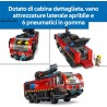 LEGO City 60499 Autopompa dell’Aeroporto - Camion Giocattolo dei Pompieri - Veicolo di Emergenza con 4 Minifigure di Vigili del