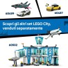 LEGO City 60499 Autopompa dell’Aeroporto - Camion Giocattolo dei Pompieri - Veicolo di Emergenza con 4 Minifigure di Vigili del
