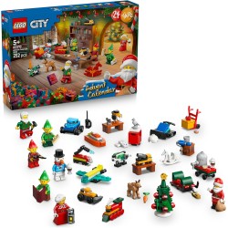 LEGO City 60510 Calendario dell Avvento 2026 - Giochi per Bambini e Bambine 5+ per il Countdown di Natale - 24 Sorprese tra cui