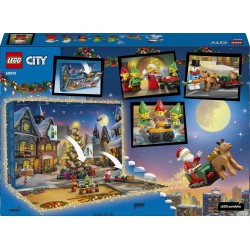 LEGO City 60510 Calendario dell Avvento 2026 - Giochi per Bambini e Bambine 5+ per il Countdown di Natale - 24 Sorprese tra cui