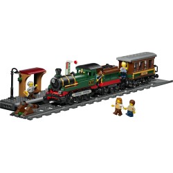 LEGO City 60511 Treno a Vapore Vintage Giocattolo - Kit di Modellismo STEM con Stazione, Binari, Cabina di Comando, Segnale di 