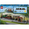 LEGO City 60511 Treno a Vapore Vintage Giocattolo - Kit di Modellismo STEM con Stazione, Binari, Cabina di Comando, Segnale di 