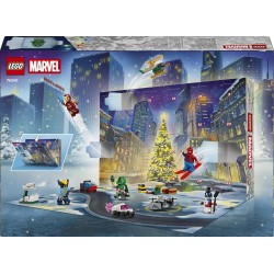 LEGO | 76340 Marvel Calendario dell Avvento 2026 - Giochi per Bambini 6+ per il Countdown di Natale - 24 Sorprese a Tema Supere