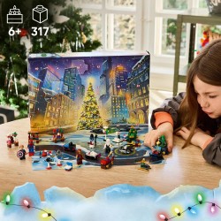 LEGO | 76340 Marvel Calendario dell Avvento 2026 - Giochi per Bambini 6+ per il Countdown di Natale - 24 Sorprese a Tema Supere