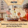 LEGO 75639 ONE PIECE La Nave Pirata Going Merry - Modello di Barca Giocattolo da Esposizione con 5 Minifigure tra cui Luffy, Zo