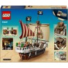 LEGO 75639 ONE PIECE La Nave Pirata Going Merry - Modello di Barca Giocattolo da Esposizione con 5 Minifigure tra cui Luffy, Zo