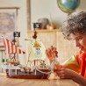 LEGO 75639 ONE PIECE La Nave Pirata Going Merry - Modello di Barca Giocattolo da Esposizione con 5 Minifigure tra cui Luffy, Zo