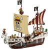 LEGO 75639 ONE PIECE La Nave Pirata Going Merry - Modello di Barca Giocattolo da Esposizione con 5 Minifigure tra cui Luffy, Zo