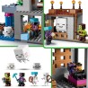LEGO 21597 Minecraft Stazione di Ghast Giocattolo - 8 Personaggi Inclusi 2 Scheletri e 4 Ghast con Accessori - Decorazione Came