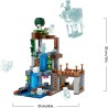 LEGO 21597 Minecraft Stazione di Ghast Giocattolo - 8 Personaggi Inclusi 2 Scheletri e 4 Ghast con Accessori - Decorazione Came