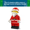 LEGO 40820 Grande Minifigure di Babbo Natale - Kit Natalizio di Arti e Mestieri con Figura di Babbo Natale - Decorazione per la