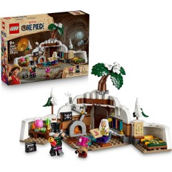 LEGO 75641 ONE PIECE Il Nascondiglio del Dottor Hillk - Gioco da Collezione con 3 Minifigure tra cui TonyTony Chopper - Decoraz
