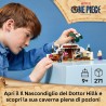 LEGO 75641 ONE PIECE Il Nascondiglio del Dottor Hillk - Gioco da Collezione con 3 Minifigure tra cui TonyTony Chopper - Decoraz