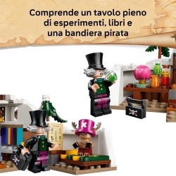 LEGO 75641 ONE PIECE Il Nascondiglio del Dottor Hillk - Gioco da Collezione con 3 Minifigure tra cui TonyTony Chopper - Decoraz