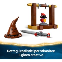 LEGO 76448 Harry Potter Fanny: la Fenice di Albus Silente Giocattolo - Set Play & Display con Figura di Uccello - con Cappello 