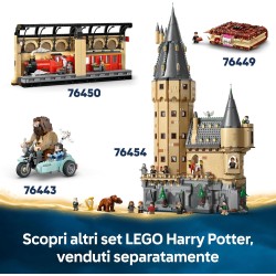 LEGO 76448 Harry Potter Fanny: la Fenice di Albus Silente Giocattolo - Set Play & Display con Figura di Uccello - con Cappello 
