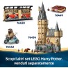 LEGO 76448 Harry Potter Fanny: la Fenice di Albus Silente Giocattolo - Set Play & Display con Figura di Uccello - con Cappello 