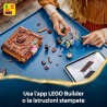 LEGO 76449 Harry Potter Il Libro Mostro dei Mostri Azzannante - Giocattolo Interattivo con Motore Pull-Back e Bocca Apribile - 