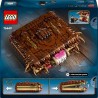 LEGO 76449 Harry Potter Il Libro Mostro dei Mostri Azzannante - Giocattolo Interattivo con Motore Pull-Back e Bocca Apribile - 