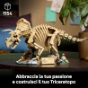 LEGO 77985 Jurassic World Fossili di Dinosauro: Triceratopo - Kit Modellismo per Adulti con Minifigure del Dr. Gerry Harding - 