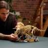 LEGO 77985 Jurassic World Fossili di Dinosauro: Triceratopo - Kit Modellismo per Adulti con Minifigure del Dr. Gerry Harding - 