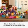 LEGO 11045 Classic Mattoncini Colorati Creativi - Giocattolo per la Motricità Fine - Costruisci Animali, Dinosauri e Veicoli tr