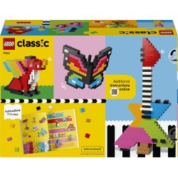 LEGO 11045 Classic Mattoncini Colorati Creativi - Giocattolo per la Motricità Fine - Costruisci Animali, Dinosauri e Veicoli tr