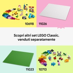 LEGO 11045 Classic Mattoncini Colorati Creativi - Giocattolo per la Motricità Fine - Costruisci Animali, Dinosauri e Veicoli tr
