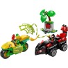 LEGO 11198 Spidey e i Suoi Fantastici Amici Inseguimento sui Dino-Veicoli di Spin ed Electro, Giochi Educativi e di Ruolo da 4 