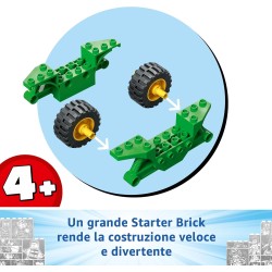 LEGO 11198 Spidey e i Suoi Fantastici Amici Inseguimento sui Dino-Veicoli di Spin ed Electro, Giochi Educativi e di Ruolo da 4 