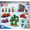LEGO | 11211 Marvel Loki vs. Team Iron Man - Giocattolo da Supereroi con Auto, Aereo, Action Figure Mech e 4 Minifigure - Regal