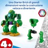 LEGO | 11211 Marvel Loki vs. Team Iron Man - Giocattolo da Supereroi con Auto, Aereo, Action Figure Mech e 4 Minifigure - Regal