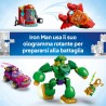 LEGO | 11211 Marvel Loki vs. Team Iron Man - Giocattolo da Supereroi con Auto, Aereo, Action Figure Mech e 4 Minifigure - Regal