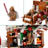 LEGO Star Wars 40806 Walker AT-AT Pan di Zenzero - Giochi di Natale Fai da Te con Minifigure Darth Vader con Spada Laser - Deco