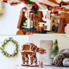 LEGO Star Wars 40806 Walker AT-AT Pan di Zenzero - Giochi di Natale Fai da Te con Minifigure Darth Vader con Spada Laser - Deco