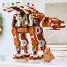 LEGO Star Wars 40806 Walker AT-AT Pan di Zenzero - Giochi di Natale Fai da Te con Minifigure Darth Vader con Spada Laser - Deco